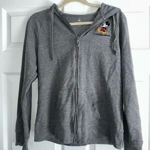 Gray Walt Disney World Zip-Up Hoodie